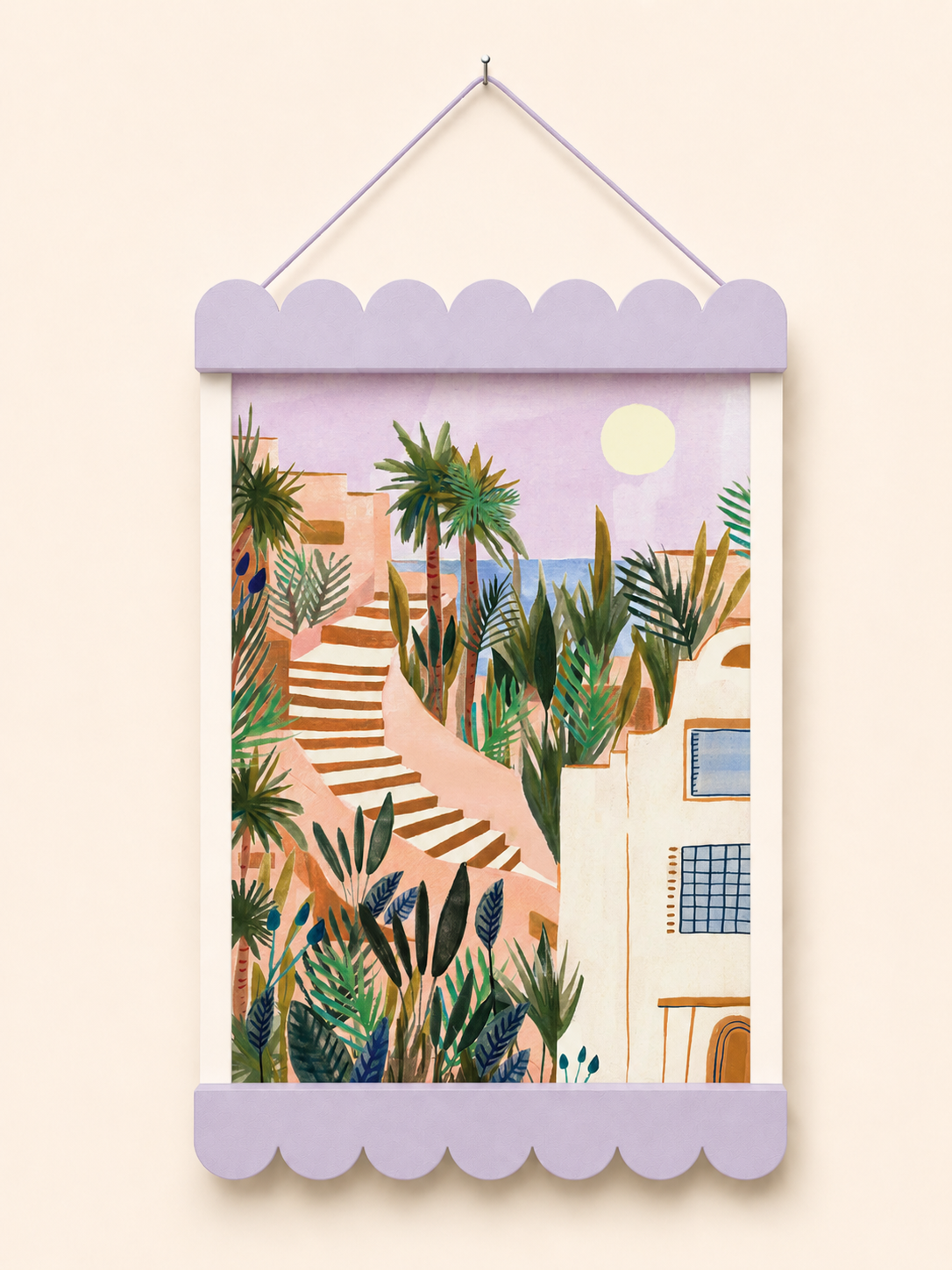 porte-affiche Lilas