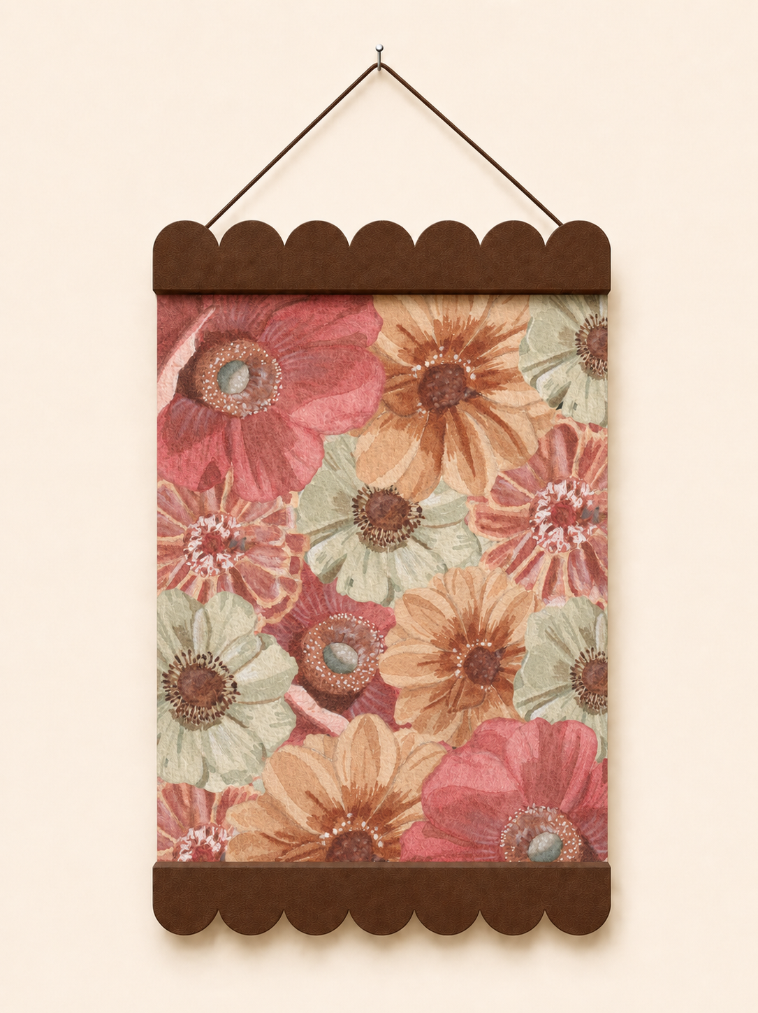porte-affiche Marron