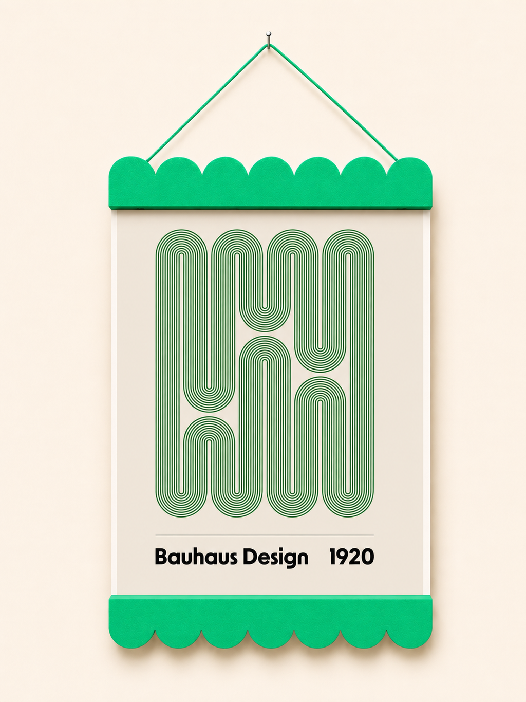 porte-affiche vert