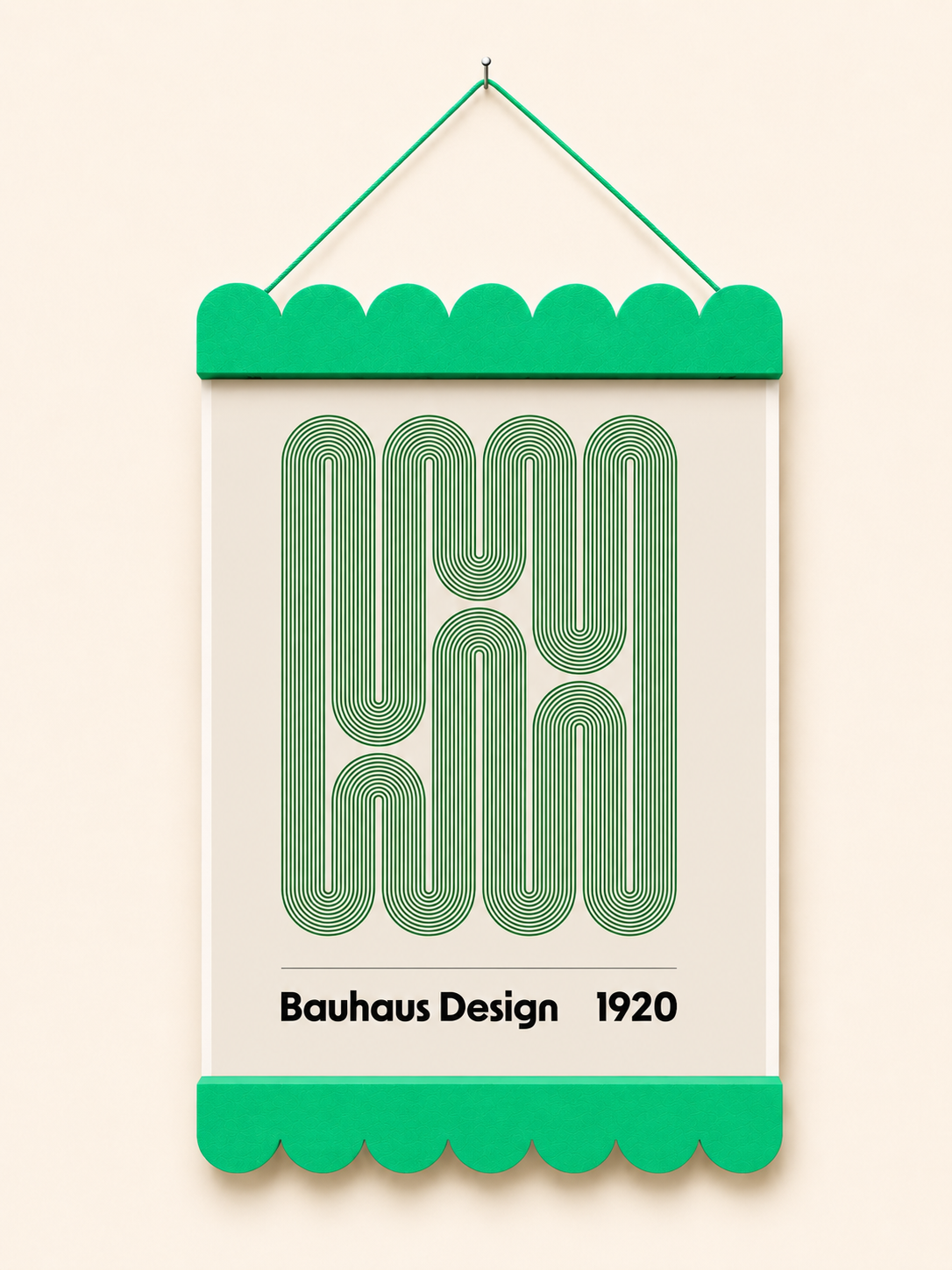 porte-affiche vert